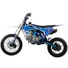 Pit Bike NCX SXR Evolution 140cc 17/14 - Colore Bianco/Blu - Vista 45° Laterale