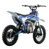 Pit Bike NCX SXR Evolution 140cc 17/14 - Colore Bianco/Blu - Vista 45° Posteriore