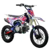 Pit Bike NCX SXR Evolution 140cc 17/14 - Colore Bianco/Rosso - Vista Frontale Destra