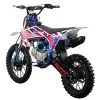 Pit Bike NCX SXR Evolution 140cc 17/14 - Colore Bianco/Rosso - Vista 45° Posteriore