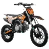 Pit Bike NCX SXR Evolution 140cc 17/14 - Colore Nero/Arancio - Vista Frontale Destra