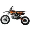 Pit Bike NCX SXR Evolution 140cc 17/14 - Colore Nero/Arancio - Vista Laterale Sinistra