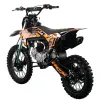 Pit Bike NCX SXR Evolution 140cc 17/14 - Colore Nero/Arancio - Vista Posteriore Sinistra