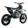 Pit Bike NCX SXR Evolution 140cc 17/14 - Colore Nero/Celeste - Vista 45° Posteriore