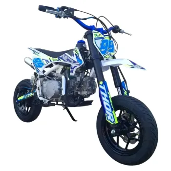 Pit Bike NCX Thor 125 4M 10-10 Telaio 14'' - Vista 45° Frontale