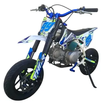 Pit Bike NCX Thor 125 4M 10-10 Telaio 14'' - Vista Frontale Sinistra
