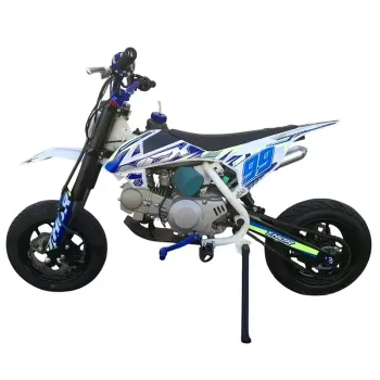 Pit Bike NCX Thor 125 4M 10-10 Telaio 14'' - Vista 45° Laterale