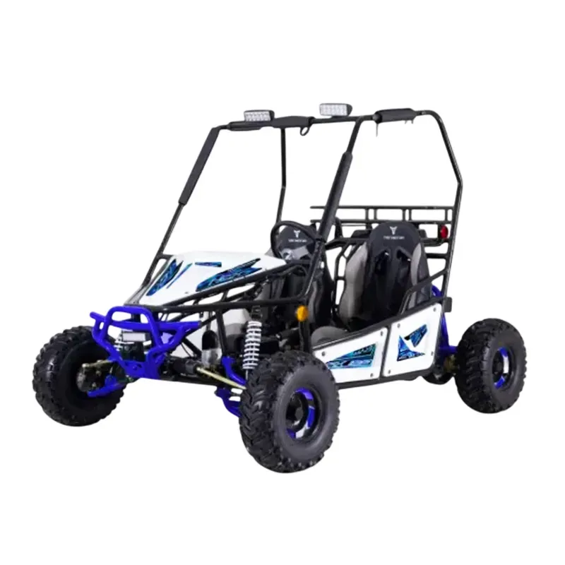 Buggy FX Maxi 125 Four Stroke 4T - Colore Blu - Vista 45° Frontale