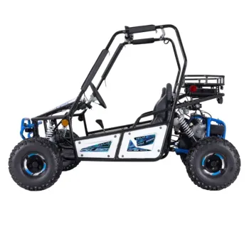Buggy FX Maxi 125 Four Stroke 4T - Colore Blu - Vista 45° Laterale