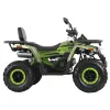 Maxi Quad Mega Angry 250 R10 - Colore Nero/Verde- Vista 45° Laterale