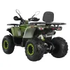 Maxi Quad Mega Angry 250 R10 - Colore Nero/Verde- Vista 45° Posteriore