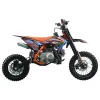 Pit Bike NCX Vyper 110cc Four Stroke 4T 12/10 - Colore Arancio/Blu - Vista 45° Laterale