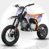 Pit Bike NCX Vyper 110cc Four Stroke 4T 12/10 - Colore Arancio/Blu - Vista 45° Frontale