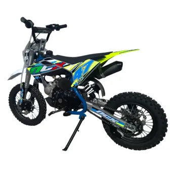 Pit Bike NCX Sxr 125 X-Race R14/12 - Vista 45° Posteriore