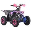 Mini Quad NCX Furious Big 50cc R6 - Colore Rosa - Vista 45° Frontale