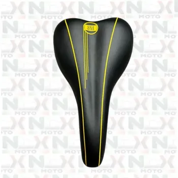 Sella Bici Originale NCX per Fatbike Nero/Gialla