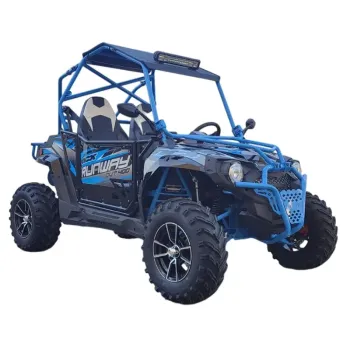 Buggy Runway 400 R12 L7E-B2 - Colore Blu - Vista 45° Frontale
