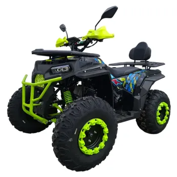 Maxi Quad Angry ST 200 4T R10 - Colore Giallo - Vista 45° Frontale