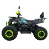 Maxi Quad Angry ST 200 4T R10 - Colore Giallo - Vista 45° Laterale
