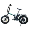 Fat E-Bike Pieghevole Zero Fork 250W 36V 13Ah - Colore Grigio - Vista 45° Laterale