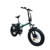 Fat E-Bike Pieghevole Zero Fork 250W 36V 13Ah - Colore Grigio - Vista 45° Frontale