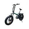 Fat E-Bike Pieghevole Zero Fork 250W 36V 13Ah - Colore Grigio - Vista 45° Frontale