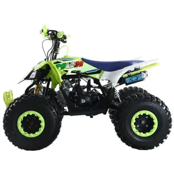 Quad Furious Slim FD 125 4T R8 - Colore Giallo - Vista 45° Laterale