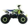 Quad Furious Slim FD 125 4T R8 - Colore Giallo - Vista 45° Laterale