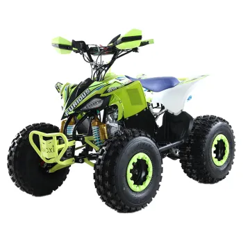 Quad Furious Slim FD 125 4T R8 - Colore Giallo - Vista 45° Frontale