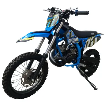 Mini Cross Phantom X 50 2T R12/10 Nac Nac - Colore Nero/Celeste - Vista 45° Frontale