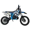 Mini Cross Phantom X 50 2T R12/10 Nac Nac - Colore Nero/Celeste - Vista 45° Laterale