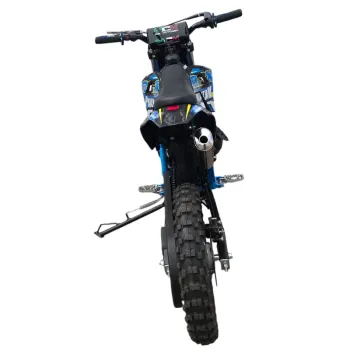 Mini Cross Phantom X 50 2T R12/10 Nac Nac - Colore Nero/Celeste - Vista Posteriore