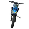 Mini Cross Phantom X 50 2T R12/10 Nac Nac - Colore Nero/Celeste - Vista Frontale