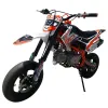 Pit Bike NCX Vyper 140 4T 12/12 Supermotard - Colore Bianco/Arancio - Vista 45° Frontale