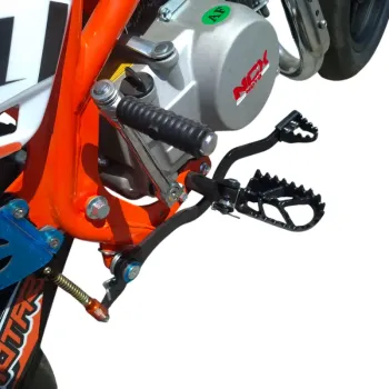 Pit Bike NCX Vyper 140 4T 12/12 Supermotard - Colore Bianco/Arancio - Dettagli