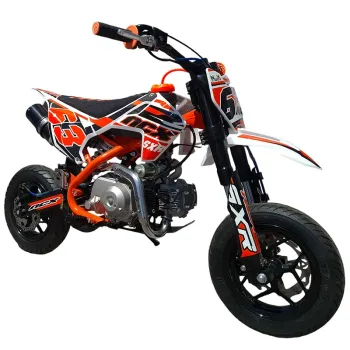 Pit Bike NCX SXR 125 10/10 Motard Telaio 14" - Vista 45° Frontale