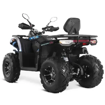 Maxi Quad Mammoth 270 R10 - Colore Nero/Blu - Vista 45° Posteriore