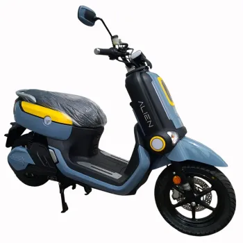 Strike 3000W 72v 30Ah - Vista 45° Frontale - Colore Grigio/Giallo