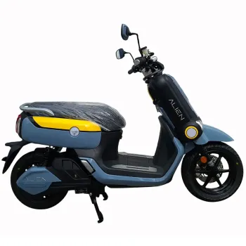 Strike 3000W 72v 30Ah - Vista 45° Laterale - Colore Grigio/Giallo