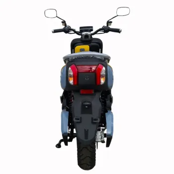 Strike 3000W 72v 30Ah - Vista Posteriore - Colore Grigio/Giallo