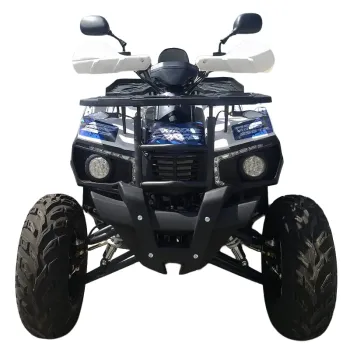 Maxi Quad Mega Angry 250 TR 4T R10 - Colore Bianco - Vista Frontale