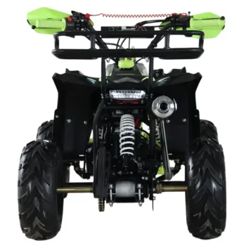 Quad Furious 125 4T R6 - Nero/Giallo - Vista Posteriore