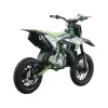 Mini Cross NCX Sxr 50 Doppia Marmitta 12/10 - Colore Nero/Verde - Vista 45° Posteriore