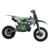 Mini Cross NCX Sxr 50 Doppia Marmitta 12/10 - Colore Nero/Verde - Vista 45° Laterale