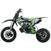Mini Cross NCX Sxr 50 Doppia Marmitta 12/10 - Colore Nero/Verde - Vista 45° Laterale