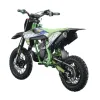 Mini Cross NCX Sxr 50 Doppia Marmitta 12/10 - Colore Nero/Verde - Vista 45° Posteriore