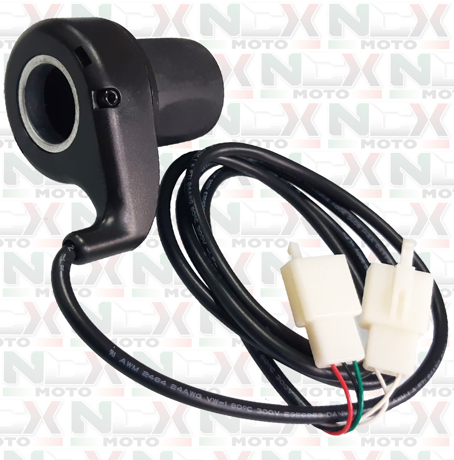 Baverta Acceleratore Monopattino Elettrico Accessori Controllo Acceleratore  Connettore Thumb Throttle E-Bike Acceleratore Destro/Sinistra Staffa per