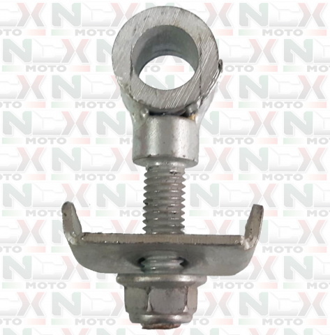 TENDICATENA IN FERRO PITBIKE CON FORO 12mm Ø6