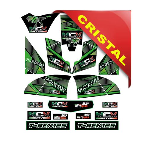 KIT GRAFICHE NCX T-REX VERDE IN CRISTAL