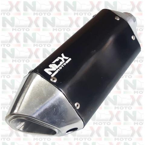 TERMINALE SILENZIATORE SCARICO MARMITTA NCX MOTO PER PITBIKE AKR STYLE 